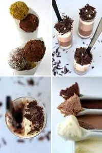 Трюфели из белого шоколада в какао