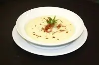 Сливочный суп из морского черта