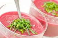 Мусс из свеклы с бальзамическим уксусом