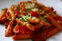 Пенне ригате со свиной вырезкой