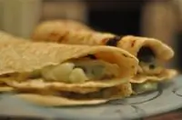 Кыстыбый с зеленым луком