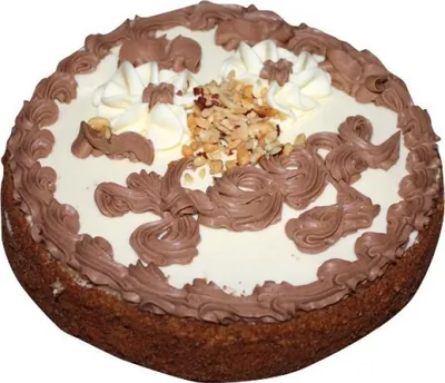 Торт с шоколадным кремом