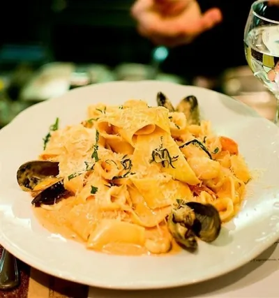 Паста с морепродуктами по рецепту ресторана «Мамина паста»