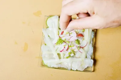 Тирадито из сибаса