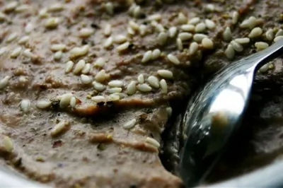 Фасолиево-имбирный паштет