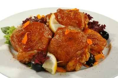 Медовая курица на гриле