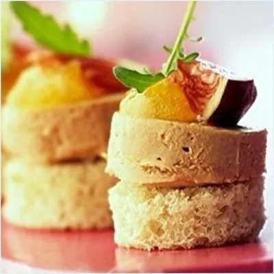 Фуагра с мандариновым конфитюром