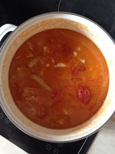 Mulligatawny (острый куриный индийский суп)