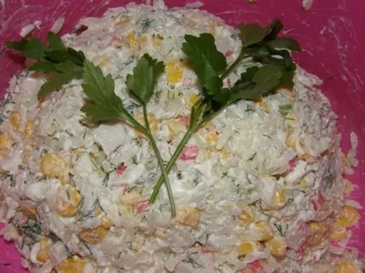 Салат из крабовых палочек