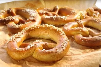 Немецкие соленые претцели