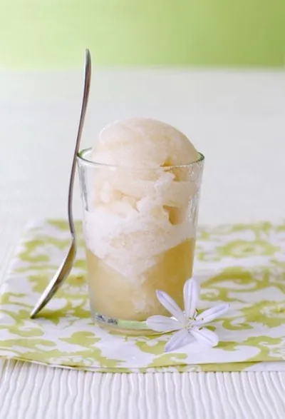 Лимонно-лаймовое мороженное