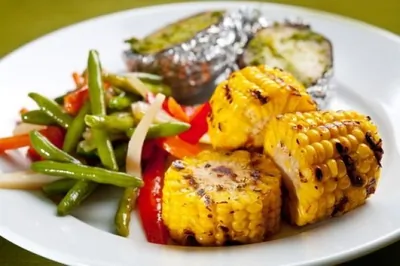 Кукуруза на гриле в остром масле