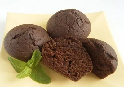 Мятно-шоколадные маффины