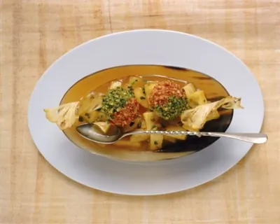 Фруктовый салат с апельсином и маракуйей