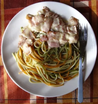 Упрощенный соус карбонара