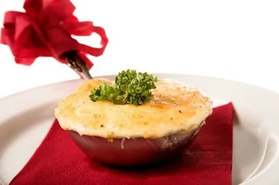 Острый пудинг с кукурузой и перцем чили