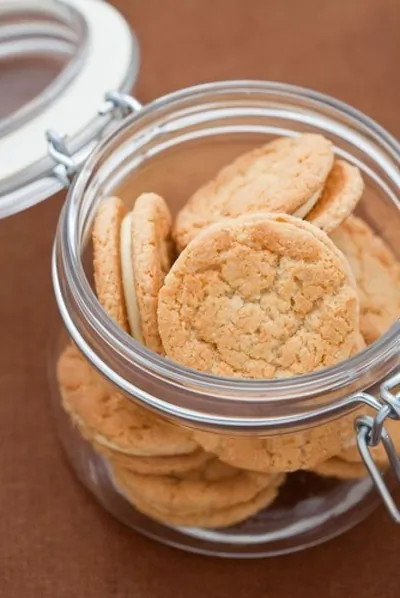 Картофельное печенье с лимонным кремом