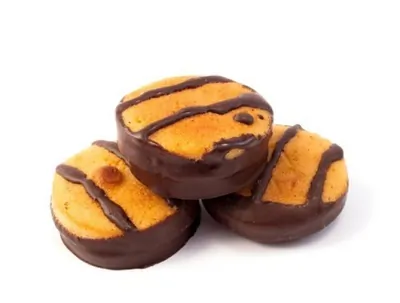 Медовое печенье с шоколадной глазурью