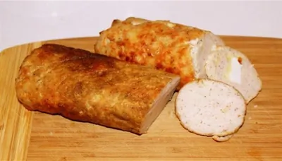 Домашняя колбаса из индейки