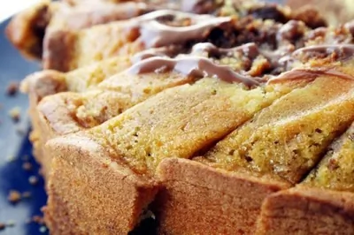 Торт с черносливом и сиропом эспрессо