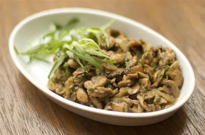 Грибы с тархуном