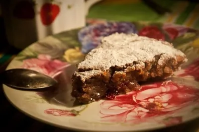 Коврижка с вареньем