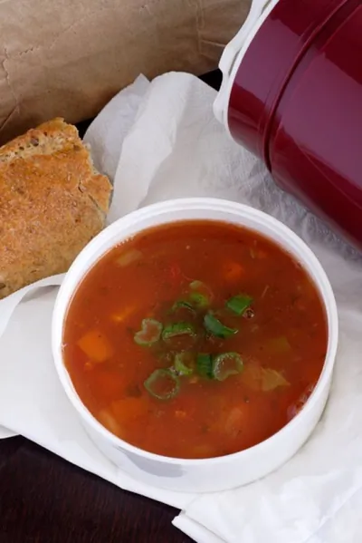 Сливово-томатный суп-пюре