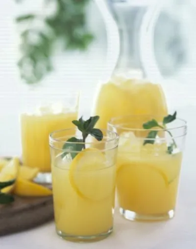 Лимонад с базиликом