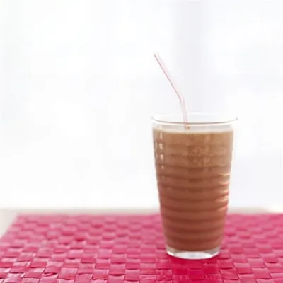 Фруктовый шейк с кокосовыми сливками