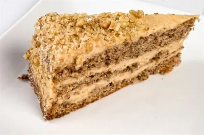 Торт с ореховым кремом