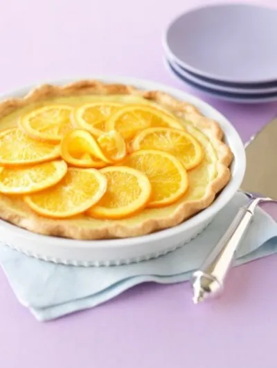 Апельсиновый торт с миндалем