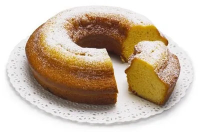 Лимонно-медовый кекс на кефире