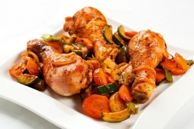 Курица в соусе эстрагон