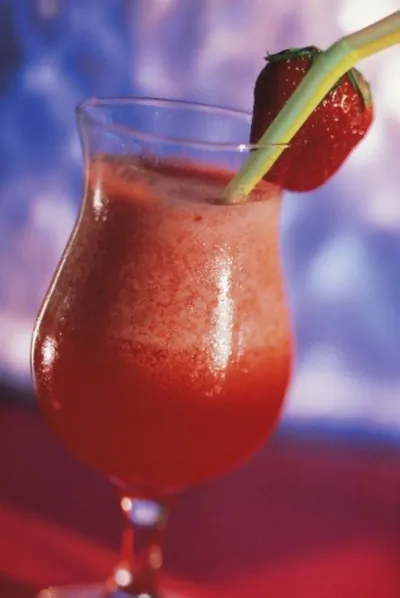 Клубнично-лаймовый коктейль