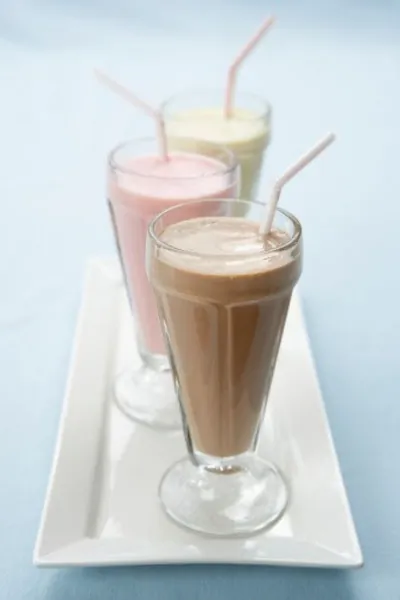 Шоколадный милкшейк с нотками мяты