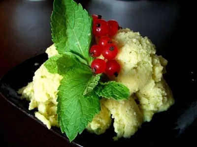 Мороженое из авокадо и лаймов