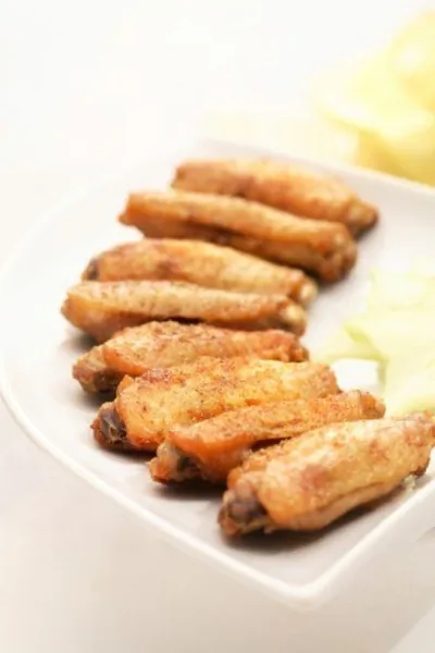 Куриные крылышки с имбирем