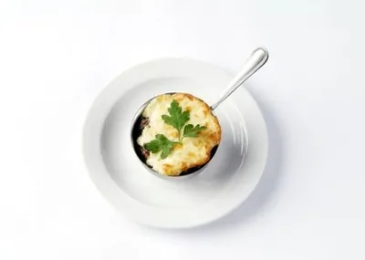 Грибной жюльен со сметаной