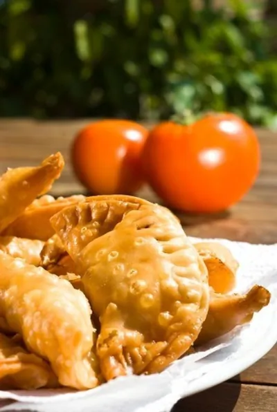 Чебуреки с грибами