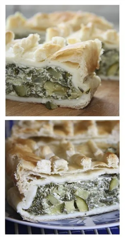 Пирог с мангольдом и рикоттой (Torta di Bietola)