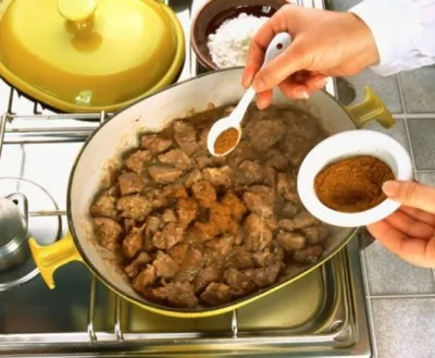 Карибский карри из козлятины