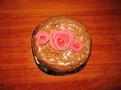 Шарлотка в шоколаде