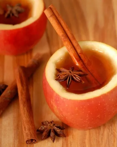 Яблочно-карамельный сидр от Starbucks