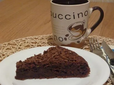 Шоколадный пирог из кабачка