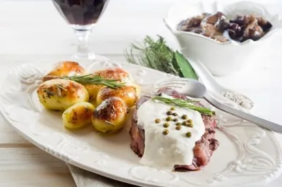 Соус со сметаной и хреном