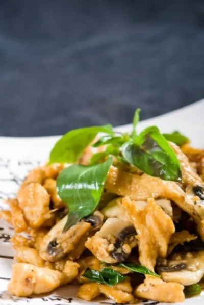 Грибы по провански (Mushrooms a la Provencal)