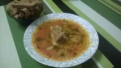 Харчо на телячем бульоне