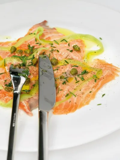 Карпаччо из лосося