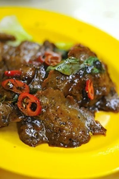 Тушеная свинина с красным перцем (Hong Shao Rou)