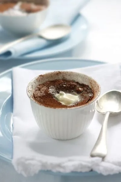 Печеный шоколадный крем